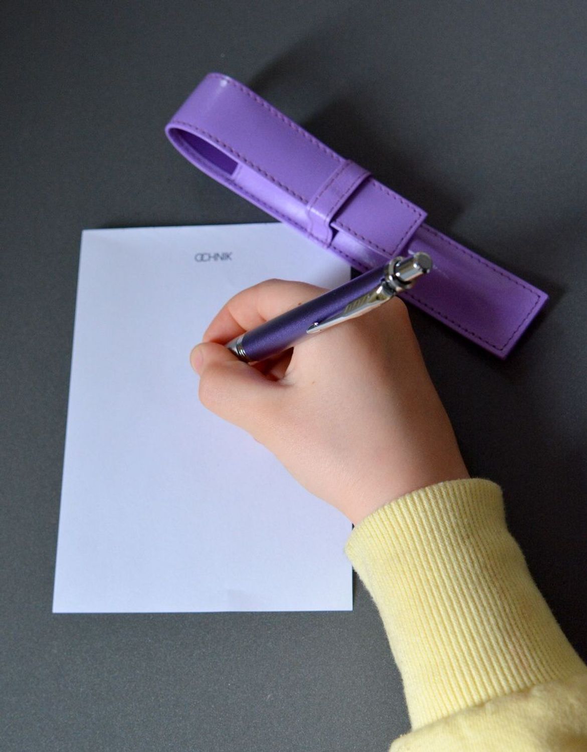 Zestaw Prezentowy Parker Długopis Urban Fioletowy GT i skórzane etui do długopisu 2093381✓  Prezent dla nauczyciela✓ Długopis Parker z dedykacją (2).JPG